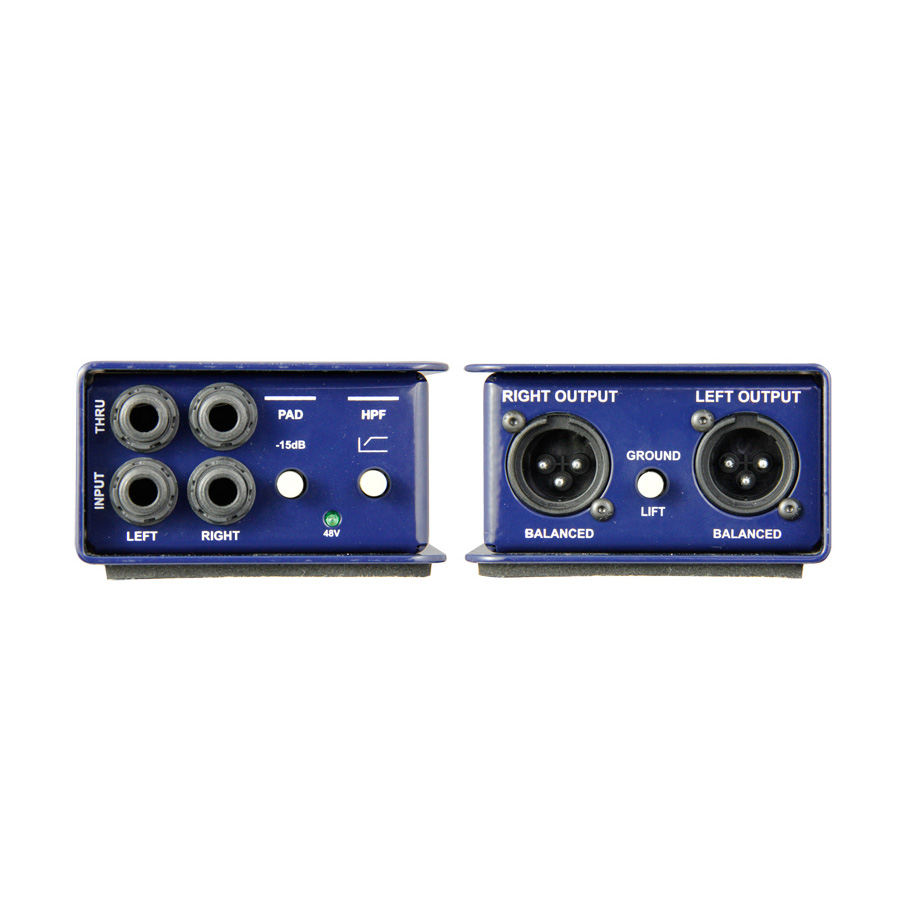 Radial J48 Stereo Phantom Powered Active Direct Box - บริษัท สยาม